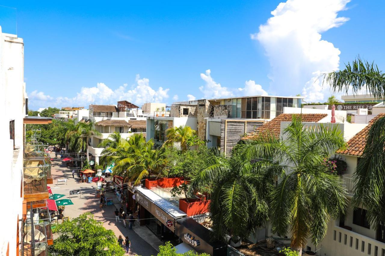 Alma Y Mar Apart Hotel 5Th Av Плая-дель-Кармен Экстерьер фото